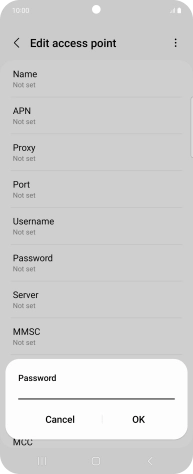 Key in wap and press OK.