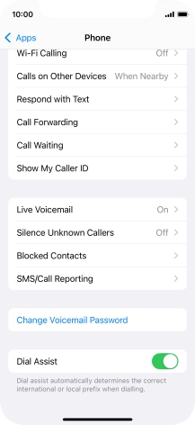 Press Silence Unknown Callers.