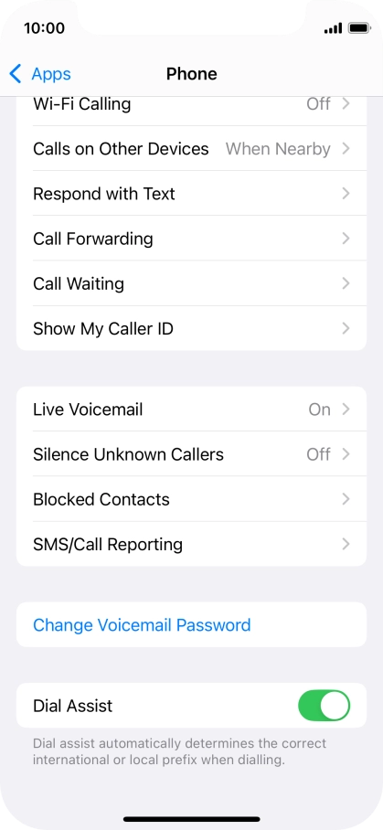 Press Silence Unknown Callers.