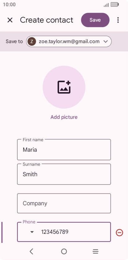 Press Save. Press Save.