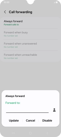 Press Disable.