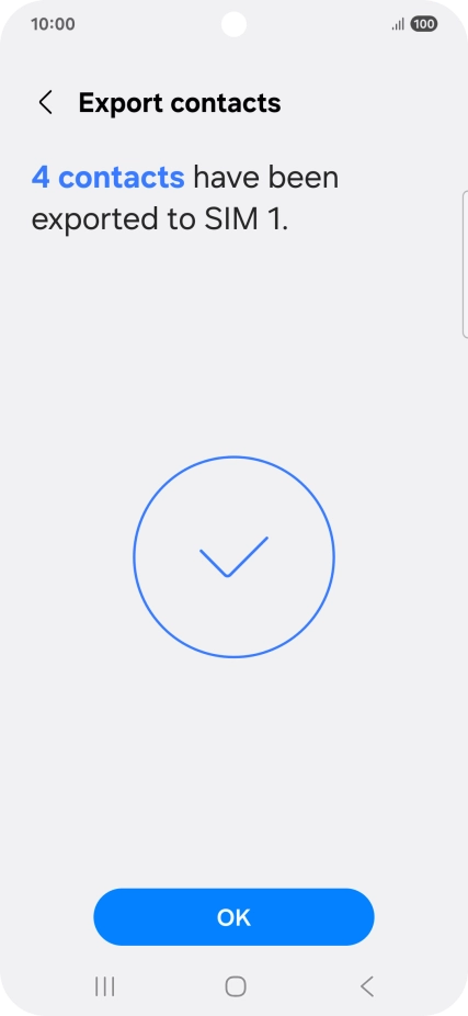 Press OK.