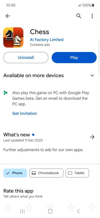 Press Uninstall. Press Uninstall.