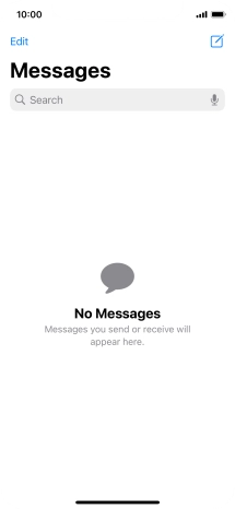 Press the new message icon.