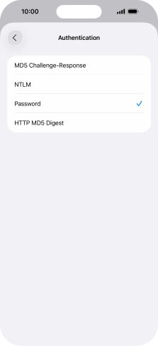 Press Password.