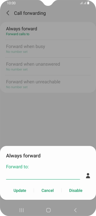 Press Disable. Press Disable.