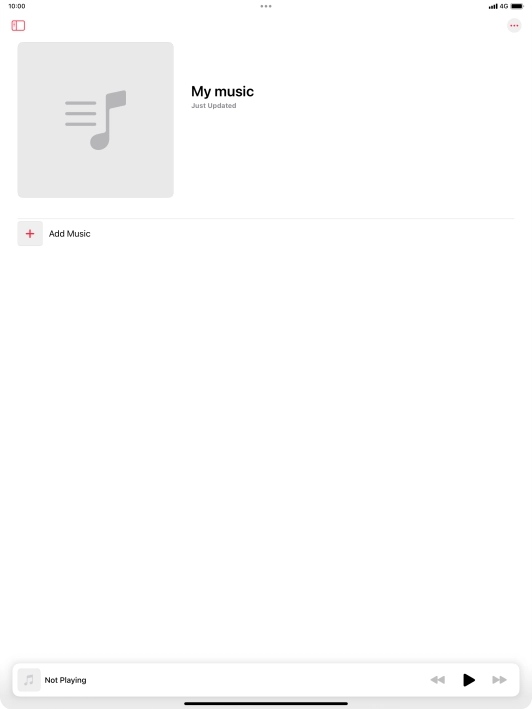 Press Add Music. Press Add Music.