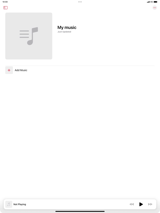 Press Add Music. Press Add Music.