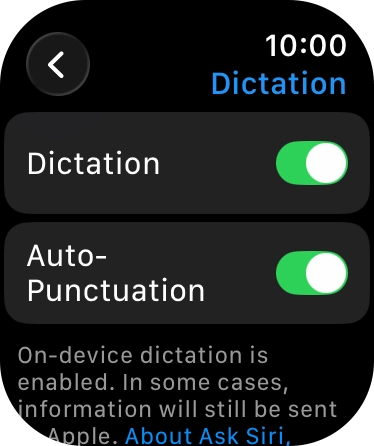 Press the Digital Crown several times to return to standby mode.