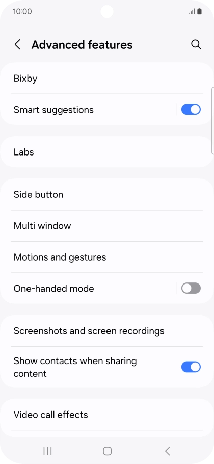 Press Bixby.