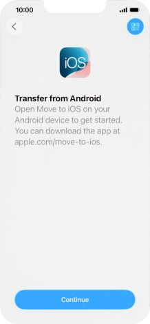 To transfer content to your phone, you need to install the app To transfer content to your phone, you need to install the app