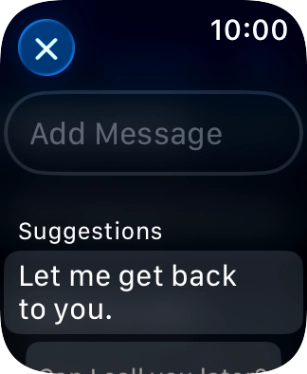 Press Add Message.