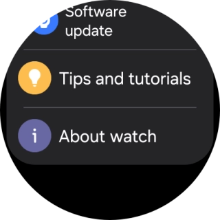 Press About watch.
