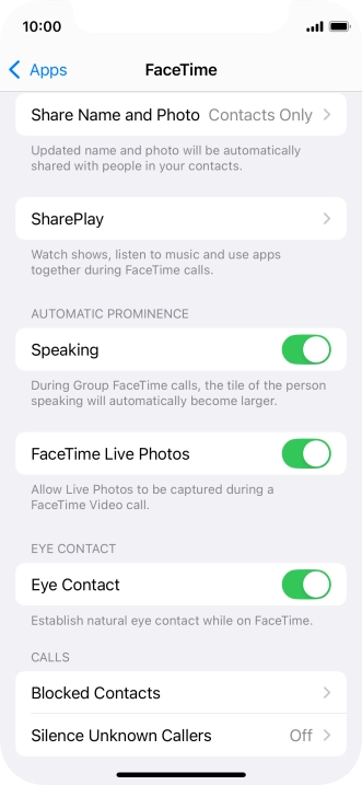 Press SharePlay.