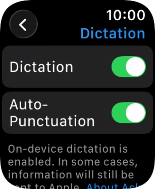 Press the Digital Crown several times to return to standby mode.
