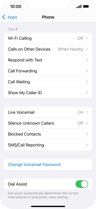 Press Silence Unknown Callers.
