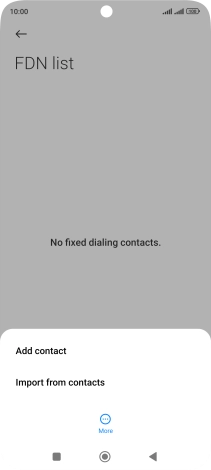 Press Add contact.