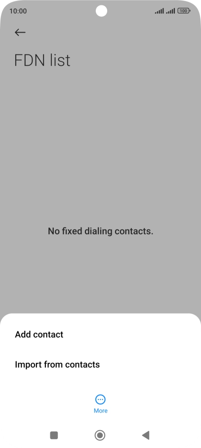 Press Add contact.