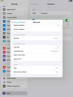 Press the indicator next to Press the indicator next to