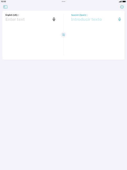 Press the first drop down list. Press the first drop down list.