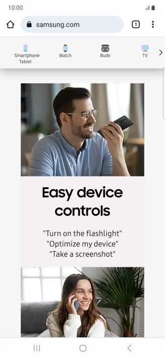 Press the Home key to return to the home screen. Press the Home key to return to the home screen.