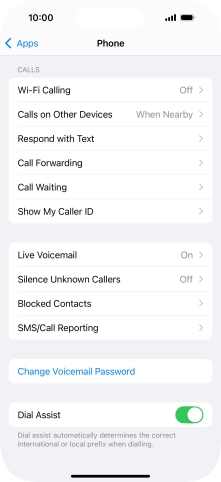 Press Silence Unknown Callers.