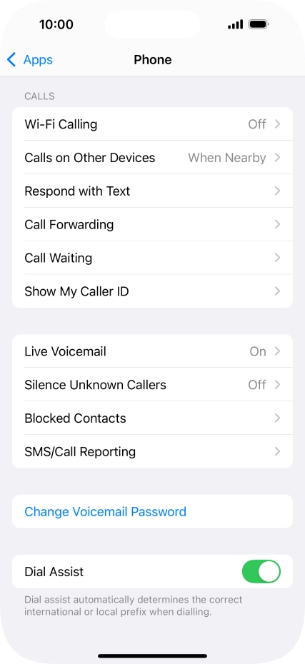 Press Silence Unknown Callers.