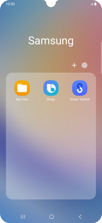 Press Bixby.