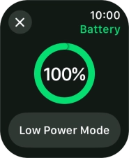 Press Low Power Mode. Press Low Power Mode.