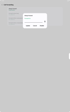 Press Disable.