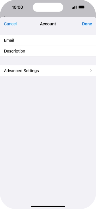 Press Advanced Settings.