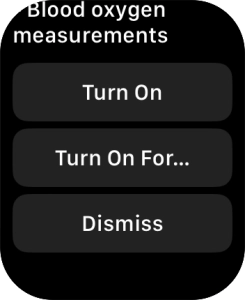 Press Turn On. Press Turn On.