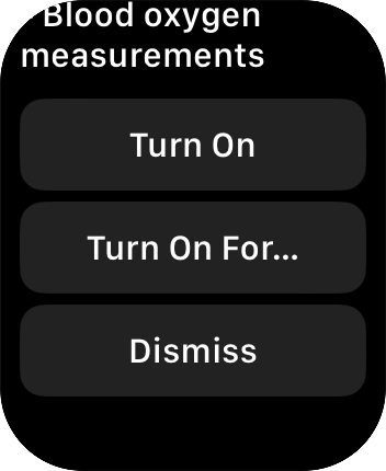 Press Turn On. Press Turn On.