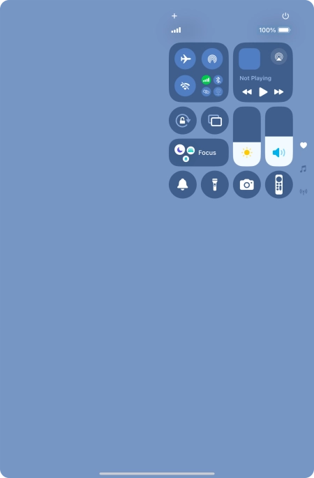 Press the add icon. Press the add icon.