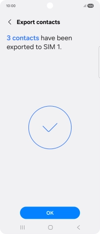 Press OK. Press OK.