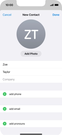 Press add phone.