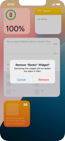 Press Remove.