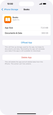 Press Offload App.