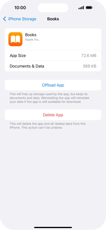 Press Offload App.