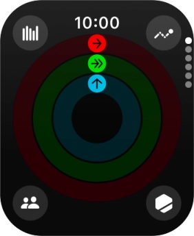Press the Digital Crown to return to the home screen. Press the Digital Crown to return to the home screen.
