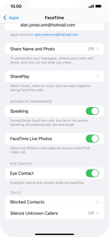 Press SharePlay.