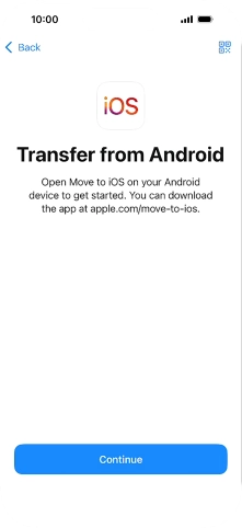 To transfer content to your phone, you need to install the app To transfer content to your phone, you need to install the app