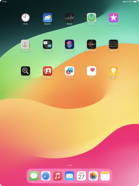 Press and hold the required app. Press and hold the required app.
