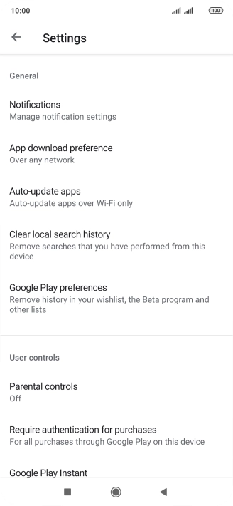 Press Auto-update apps. Press Auto-update apps.
