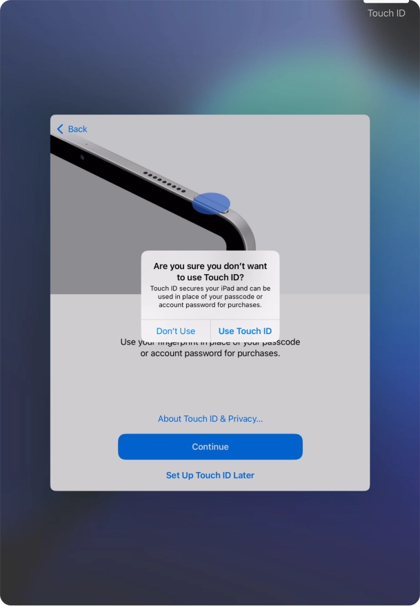 Press Don't Use. Press Don't Use.
