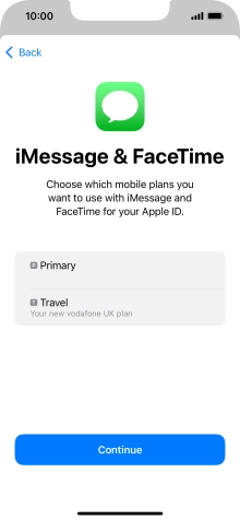 Press the required price plan.