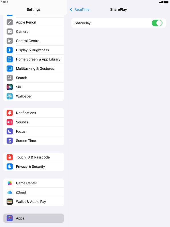 Press the indicator next to Press the indicator next to