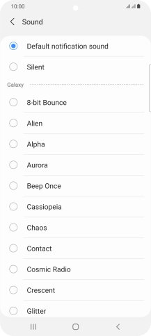 Press the required message tones to hear them. Press the required message tones to hear them.