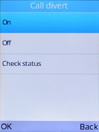 Select On.