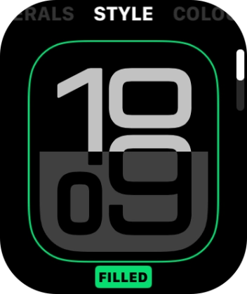 Press the Digital Crown twice to return to the home screen.